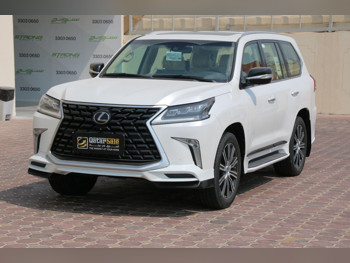 لكزس  ال اكس  570  2018  اوتوماتيك  26,000 كم  8 سلندر  دفع رباعي  اس يو في  أبيض  تحت الضمان