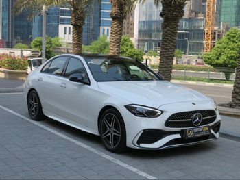 Mercedes-Benz  C-Class  200 AMG  2023  Automatic  29,000 Km  4 Cylinder  Rear Wheel Drive (RWD)  Sedan  White  With Warranty