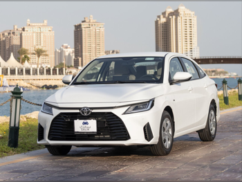 Toyota  Yaris  4 Cylinder  Sedan  White  2026