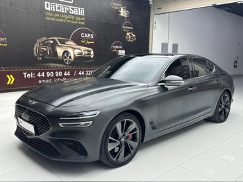 جينيسيس  جي 70  2022  اوتوماتيك  82,000 كم  6 سلندر  دفع خلفي  سيدان  رمادي  تحت الضمان