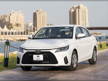 Toyota  Yaris  4 Cylinder  Sedan  White  2026