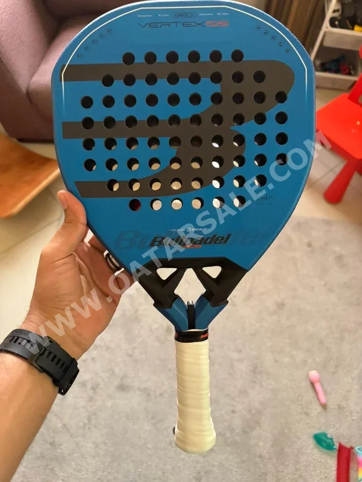 مضارب التنس / بادل أزرق للكبار للمتوسط