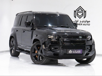 Land Rover  Defender  110 HSE  2024  Automatic  39,500 Km  6 Cylinder  Four Wheel Drive (4WD)  SUV  Black  With Warranty