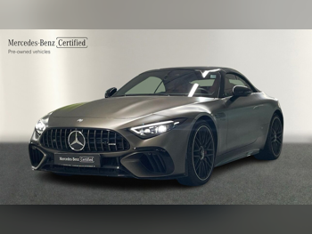 Mercedes-Benz  SL  55 AMG  2023  Automatic  2,612 Km  8 Cylinder  Four Wheel Drive (4WD)  Convertible  Gray  With Warranty