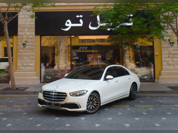 Mercedes-Benz  S-Class  450  2023  Automatic  16,650 Km  6 Cylinder  Rear Wheel Drive (RWD)  Sedan  White  With Warranty
