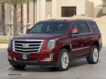 Cadillac  Escalade  Platinum  2019  Automatic  78,000 Km  8 Cylinder  All Wheel Drive (AWD)  SUV  Red