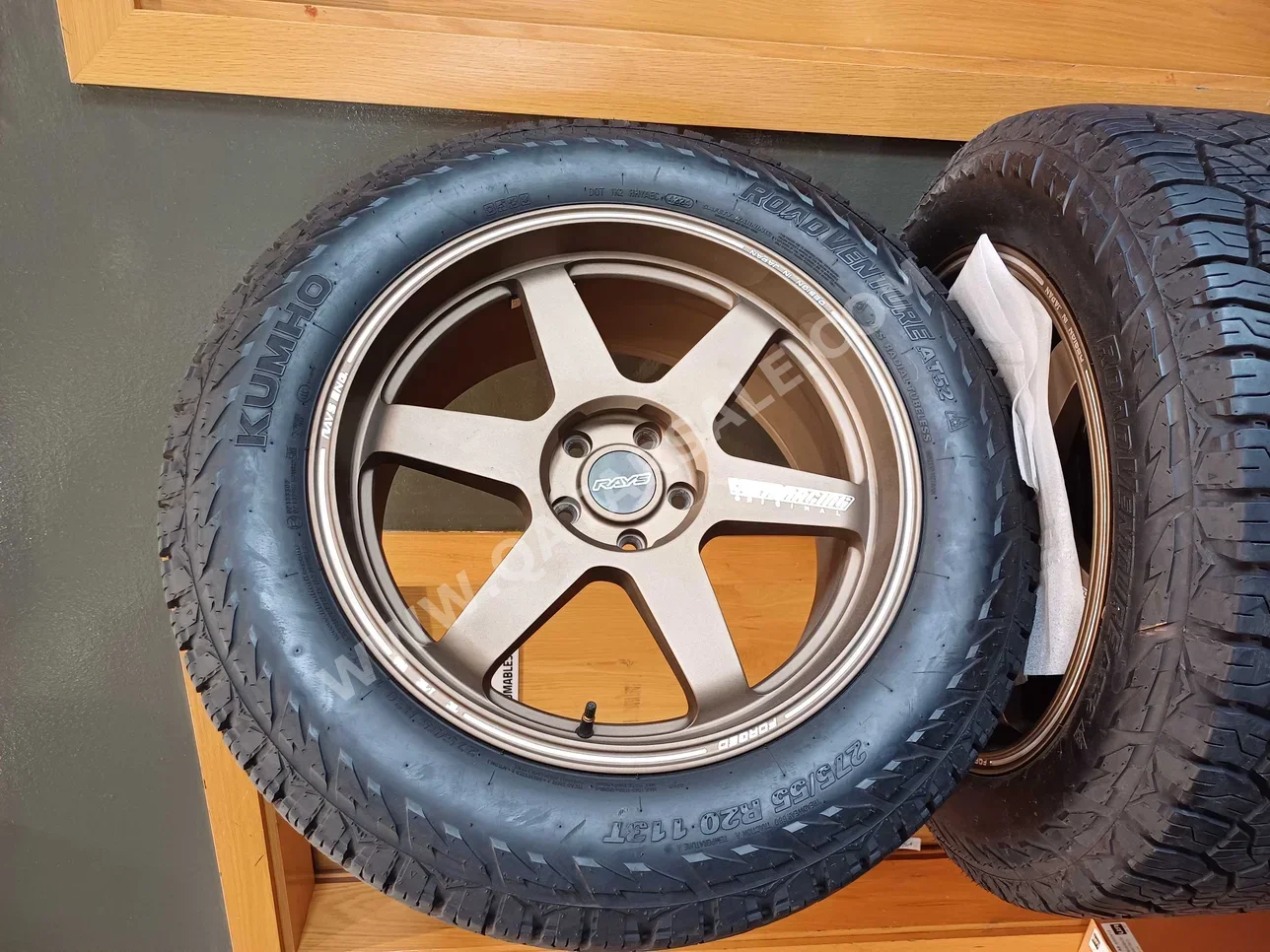 العجلات والجنوط (الرنقات) صنع في الصين \ 4 مواسم تشمل الرنق 20" مع ضمان