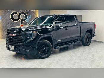 GMC  Sierra  Elevation  2024  Automatic  5,000 Km  8 Cylinder  Four Wheel Drive (4WD)  Pick Up  Black  With Warranty