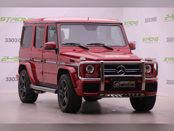 Mercedes-Benz  G-Class  63 AMG  2014  Automatic  168,628 Km  8 Cylinder  Four Wheel Drive (4WD)  SUV  Red