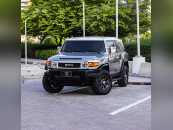 Toyota  FJ Cruiser  TRD  2012  Automatic  245,000 Km  6 Cylinder  Four Wheel Drive (4WD)  SUV  Silver  With Warranty