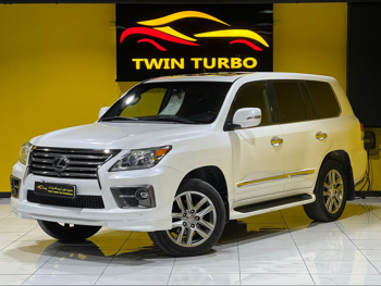 لكزس  ال اكس  570  2014  اوتوماتيك  351,000 كم  8 سلندر  دفع رباعي  اس يو في  أبيض