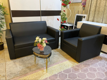 Sofas, Couches & Chairs 3-Seat Sofa  - Black