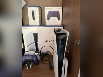 Video Games Consoles - Sony  - PlayStation 5 Disk  - 1 TB  -Included Controllers: 2