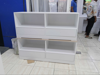 TV Bench  - Lifestyle  - White