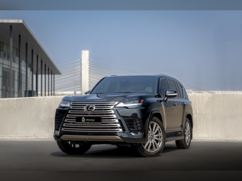 Lexus  LX  600 VIP  2023  Automatic  70,000 Km  6 Cylinder  Four Wheel Drive (4WD)  SUV  Black  With Warranty