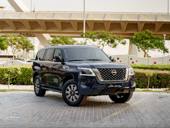 Nissan  Patrol  SE  2023  Automatic  13,000 Km  6 Cylinder  Four Wheel Drive (4WD)  SUV  Dark Blue  With Warranty