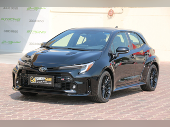 تويوتا  كورولا  جي ار  2024  عادي  2,800 كم  3 سلندر  دفع رباعي  هاتشباك  أسود  تحت الضمان