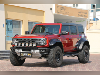 Ford  Bronco  Raptor  2024  Automatic  20,000 Km  6 Cylinder  Four Wheel Drive (4WD)  SUV  Red  With Warranty