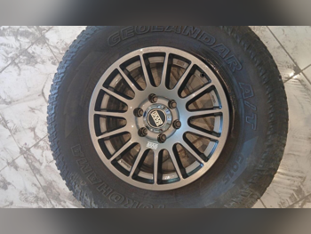 Tire & Rims Braid Made in Qatar /  4 Seasons  Rim Included  20 mm  17"