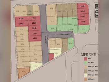 Lands For Sale in Al Rayyan  - Muraikh  -Area Size 555 Square Meter