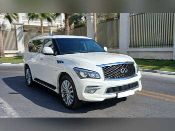 Infiniti  QX  80  2017  Automatic  151,000 Km  8 Cylinder  Four Wheel Drive (4WD)  SUV  White
