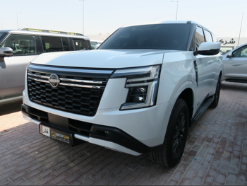 Nissan  Patrol  XE  2025  Automatic  780 Km  6 Cylinder  Four Wheel Drive (4WD)  SUV  White  With Warranty