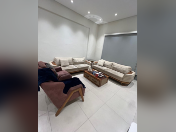 Sofas, Couches & Chairs Home Center  Sofa Set  - Beige  - With Table  - Sofa Bed