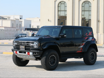 Ford  Bronco  Raptor  2025  Automatic  379 Km  6 Cylinder  Four Wheel Drive (4WD)  SUV  Black  With Warranty