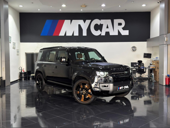Land Rover  Defender  110 HSE  2023  Automatic  44,000 Km  6 Cylinder  Four Wheel Drive (4WD)  SUV  Black  With Warranty