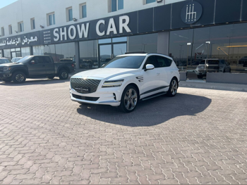 Genesis  GV 80  2021  Automatic  57,000 Km  6 Cylinder  Four Wheel Drive (4WD)  SUV  White  With Warranty