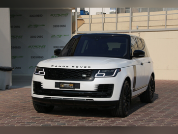 Land Rover  Range Rover  Vogue  Autobiography  2019  Automatic  220,000 Km  6 Cylinder  Four Wheel Drive (4WD)  SUV  White