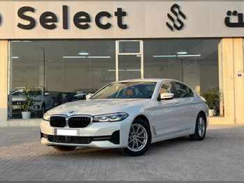 BMW  5-Series  520i  2023  Automatic  16,000 Km  4 Cylinder  Front Wheel Drive (FWD)  Sedan  White