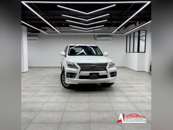 لكزس  ال اكس  570  2015  اوتوماتيك  253,000 كم  8 سلندر  دفع رباعي  اس يو في  أبيض