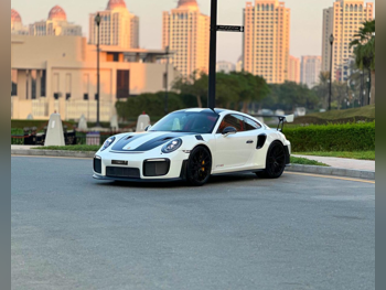 Porsche  911  GT2 RS Weissach  2018  Automatic  2,000 Km  6 Cylinder  Rear Wheel Drive (RWD)  Coupe / Sport  White and Black