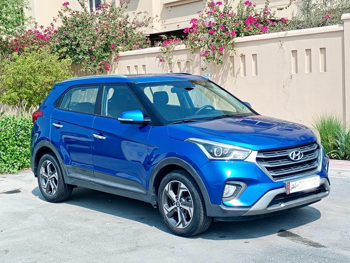 هيونداي  كريتا  2019  اوتوماتيك  57,000 كم  4 سلندر  سحب امامي  اس يو في  ازرق