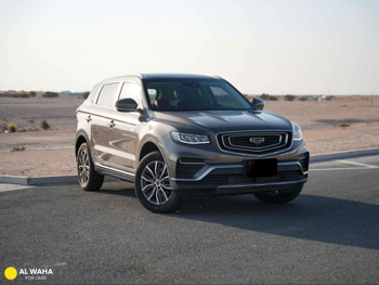 Geely  Azkarra  2022  Automatic  6,300 Km  3 Cylinder  Front Wheel Drive (FWD)  SUV  Gray  With Warranty