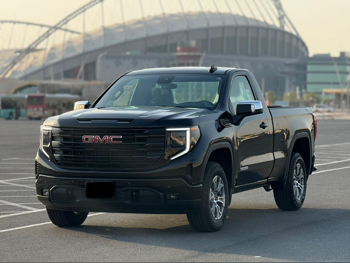 جي ام سي  سييرا  اليفيشن  2025  اوتوماتيك  0 كم  8 سلندر  دفع رباعي  بيكب  أسود  تحت الضمان