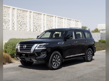 Nissan  Patrol  Titanium  2020  Automatic  203,000 Km  6 Cylinder  Four Wheel Drive (4WD)  SUV  Black