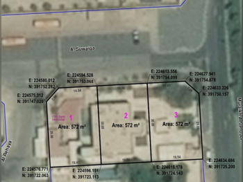 اراضي للبيع في الريان  - مريخ  -المساحة 1,715 متر مربع