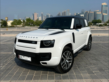 لاند روفر  ديفيندر  110  2023  اوتوماتيك  55,000 كم  4 سلندر  دفع رباعي  اس يو في  أبيض  تحت الضمان