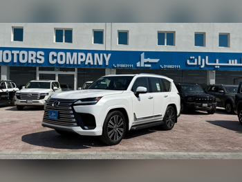 Lexus  LX  600 Luxury  2025  Automatic  0 Km  6 Cylinder  Four Wheel Drive (4WD)  SUV  White  With Warranty