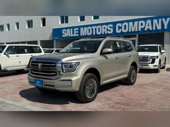 جي دبليو ام  تانك  500  2026  اوتوماتيك  0 كم  6 سلندر  دفع رباعي  اس يو في  ذهبي  تحت الضمان