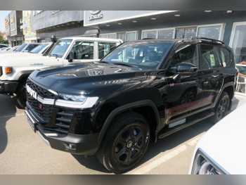 تويوتا  لاند كروزر  جي ار سبورت توين تيربو  2025  اوتوماتيك  0 كم  6 سلندر  دفع رباعي  اس يو في  أسود  تحت الضمان