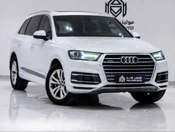 اودي  كيو 7  2018  اوتوماتيك  156,000 كم  6 سلندر  دفع رباعي  اس يو في  أبيض