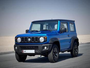 سوزوكي  جمني  2021  اوتوماتيك  1,100 كم  4 سلندر  دفع رباعي  اس يو في  ازرق  تحت الضمان