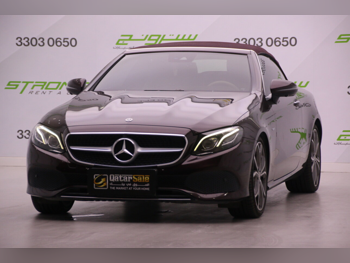 مرسيدس - بنز  اي - كلاس  300  2018  اوتوماتيك  70,000 كم  4 سلندر  دفع خلفي  كشف  عنابي