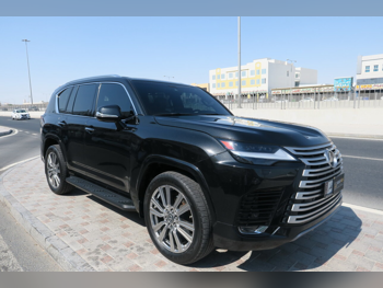 Lexus  LX  600 VIP  2023  Automatic  43,000 Km  6 Cylinder  Four Wheel Drive (4WD)  SUV  Black  With Warranty
