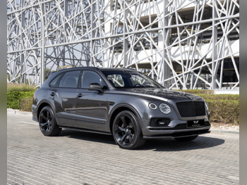 Bentley  Bentayga  2018  Automatic  62,000 Km  12 Cylinder  Four Wheel Drive (4WD)  SUV  Gray