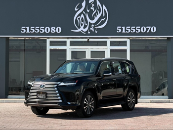 Lexus  LX  600 Luxury  2025  Automatic  0 Km  6 Cylinder  Four Wheel Drive (4WD)  SUV  Black  With Warranty