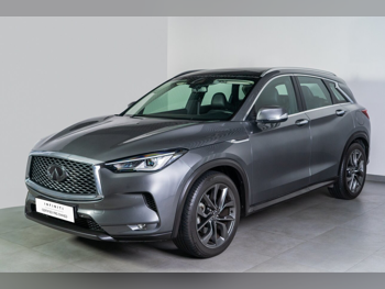 Infiniti  QX  50  2022  Automatic  8,199 Km  4 Cylinder  All Wheel Drive (AWD)  SUV  Gray  With Warranty